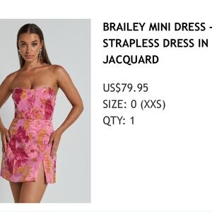 Shopo Dress. New never worn with tags